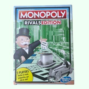 Monopoly Rivals Board Game – 2 Player Edition | New